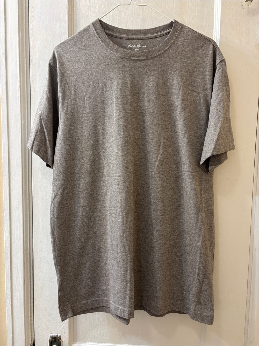 Eddie Bauer Heather Gray Short Sleeve Crewneck Tee